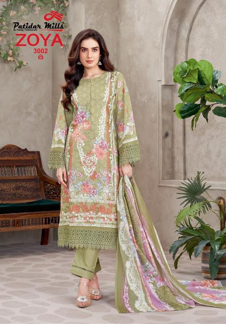 Patidar Zoya Vol-3 – Dress Material - Wholesale Catalog