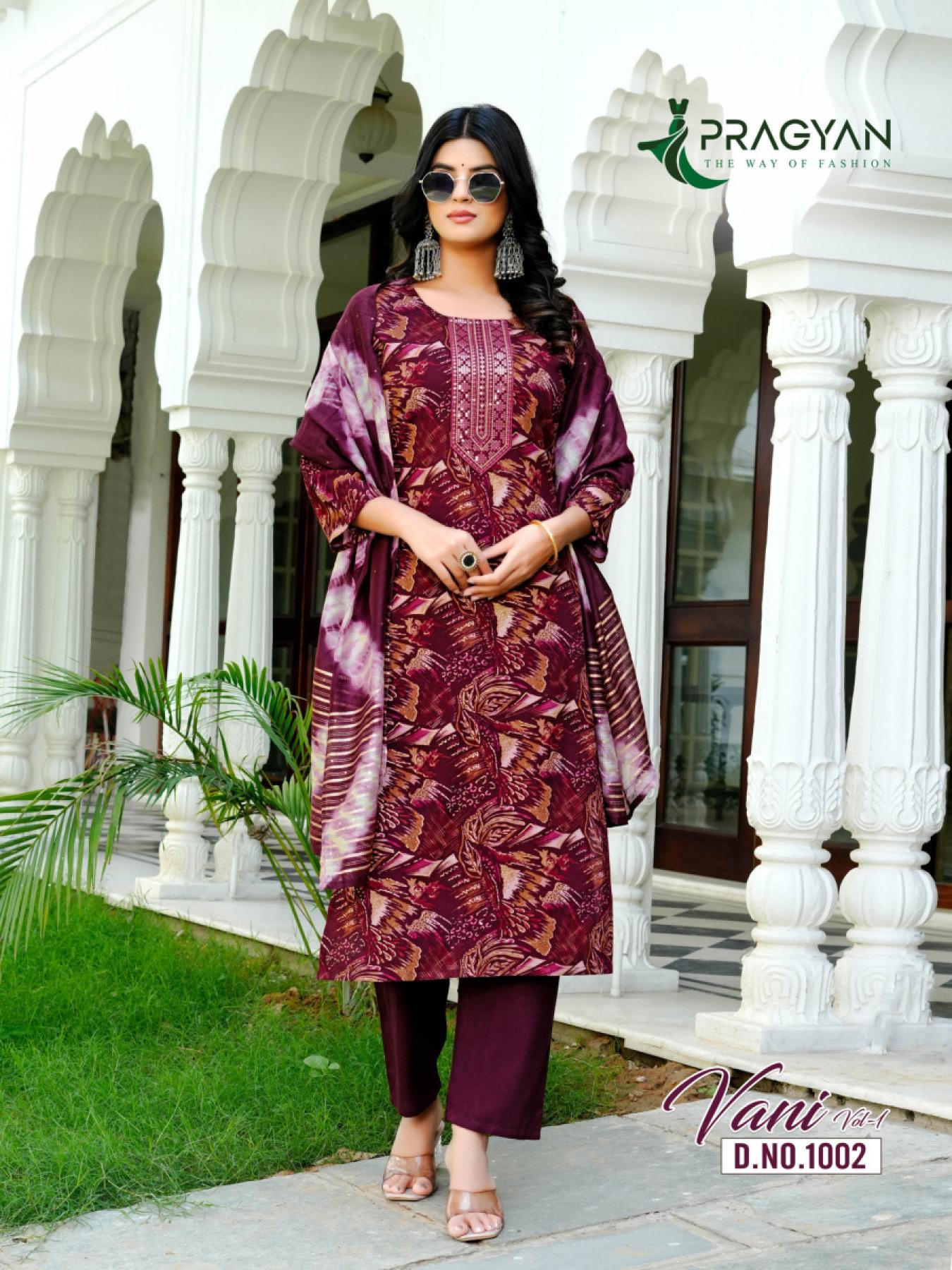 Pragyan Vani vol 1 catalog w kurtis buy online india