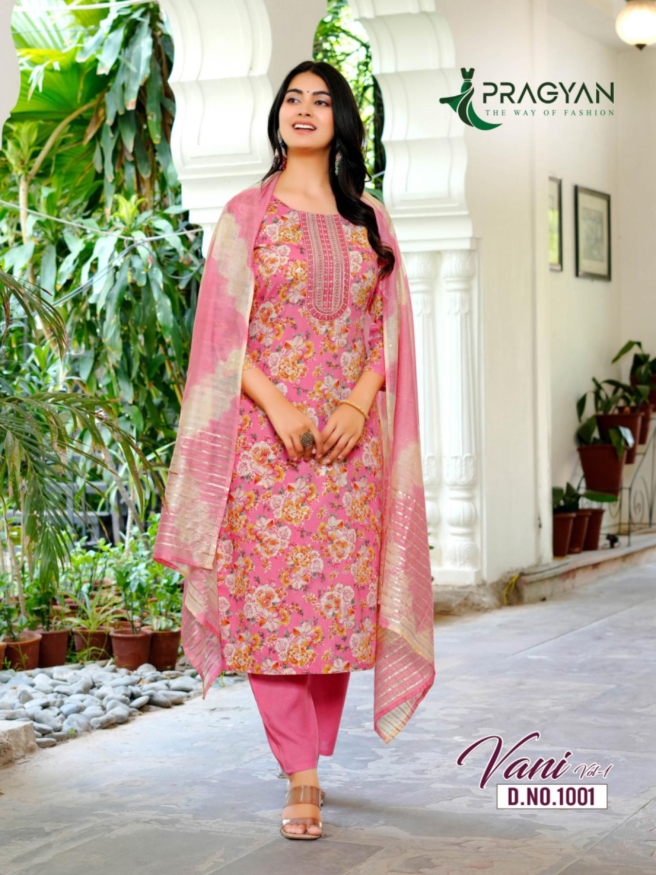 Pragyan Vani vol 1 catalog w kurtis buy online india