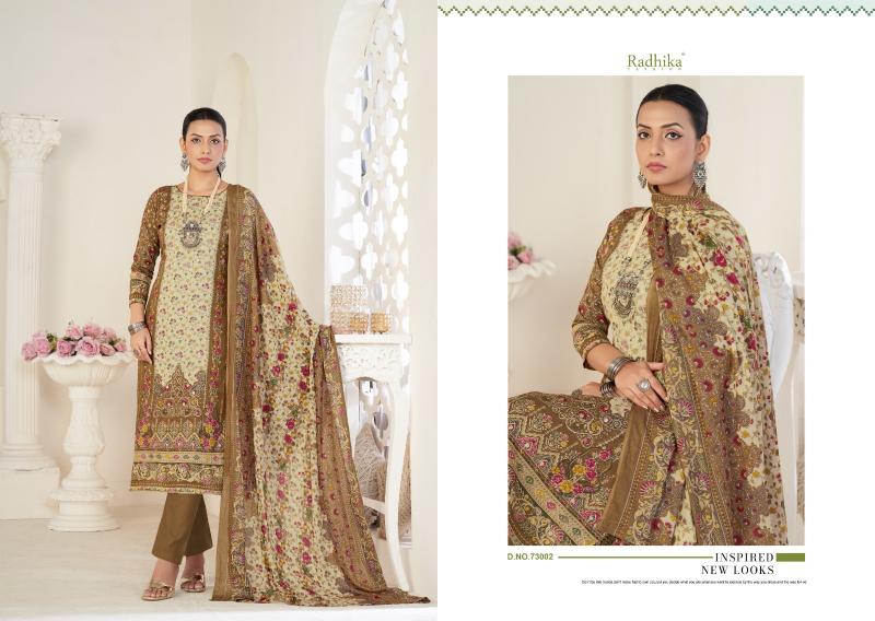 Radhika Azara Avnee Vol 3 catalog wholesale dress material market in parrys chennai