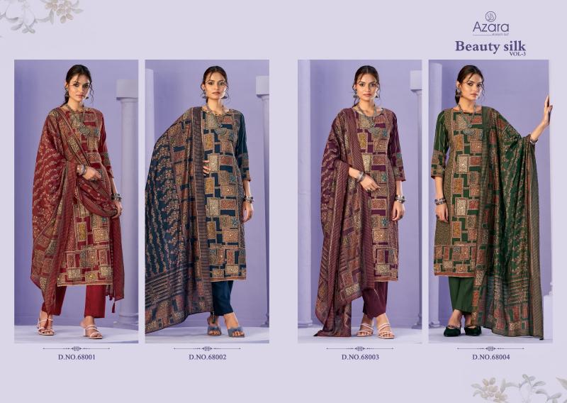 Radhika Azara Beauty Silk Vol 3 catalog wholesale dress material shops in tamil nadu 