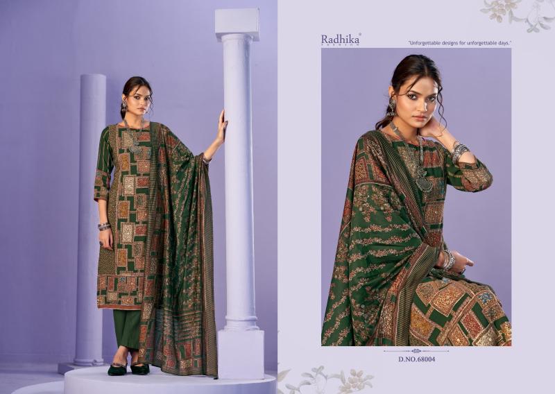 Radhika Azara Beauty Silk Vol 3 catalog wholesale dress material shops in tamil nadu 