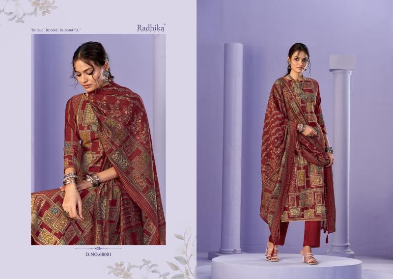 Radhika Azara Beauty Silk Vol 3 catalog wholesale dress material shops in tamil nadu 