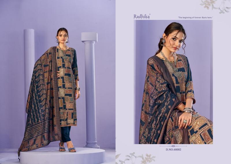Radhika Azara Beauty Silk Vol 3 catalog wholesale dress material shops in tamil nadu 