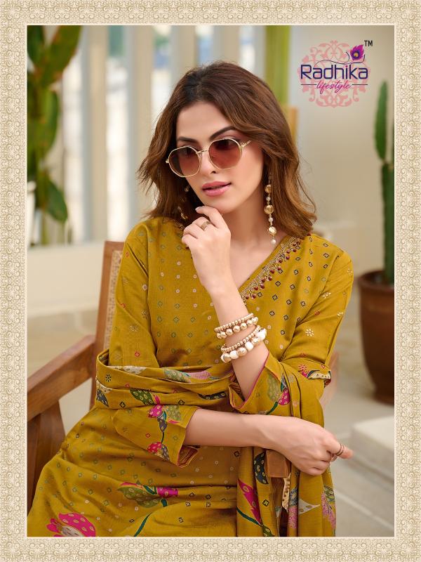 Radhika Lifestyle Aarohi vol 1 catalog top brand kurtis in india