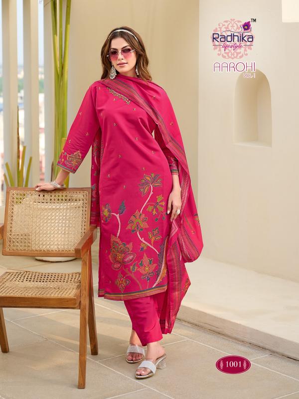 Radhika Lifestyle Aarohi vol 1 catalog top brand kurtis in india