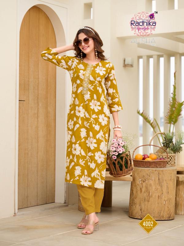 Radhika LifeStyle Alisha Vol 4 catalog indian design kurti