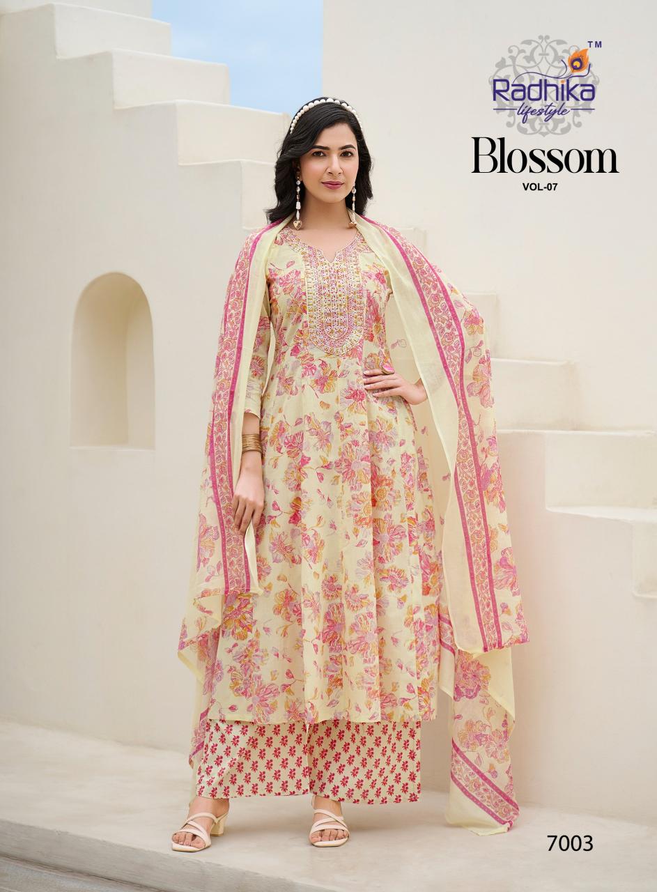 Radhika Lifestyle Blossom vol 7 catalog top kurti manufacturers in india