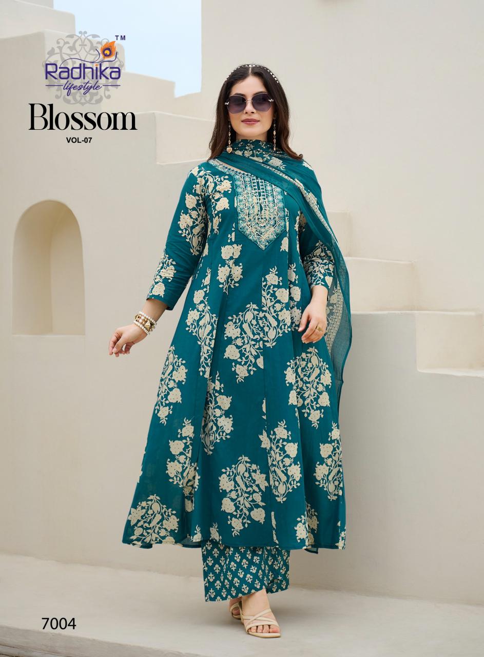 Radhika Lifestyle Blossom vol 7 catalog top kurti manufacturers in india