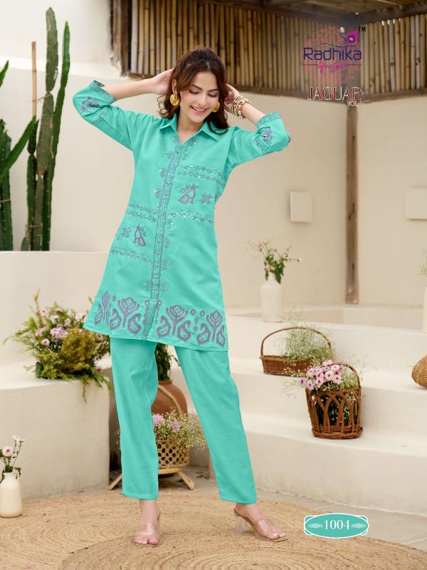 Radhika Lifestyle Jaguar vol 1 catalog co ord sets manufacturers in india