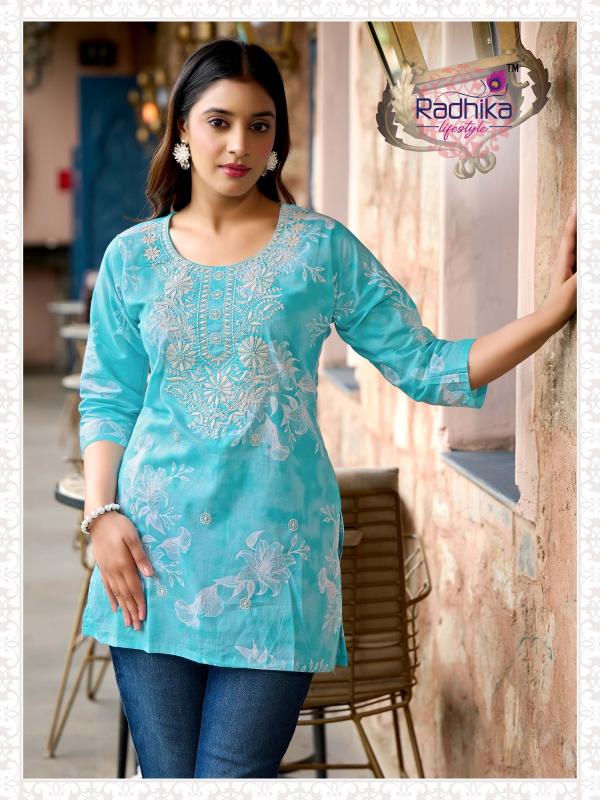 Radhika Lifestyle Summer Shine vol 2 catalog indian kurti tops online canada