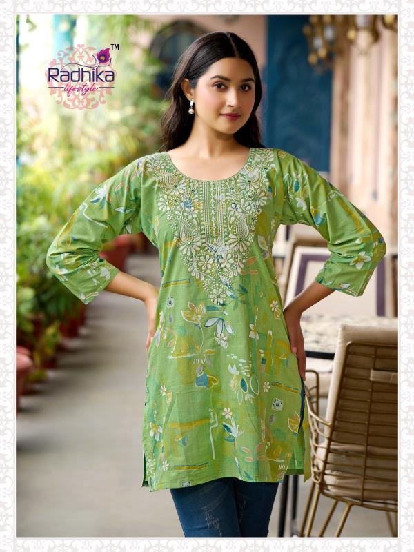 Radhika Lifestyle Summer Shine vol 2 catalog indian kurti tops online canada