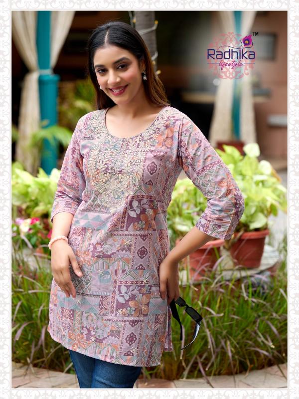 Radhika Lifestyle Summer Shine vol 2 catalog indian kurti tops online canada
