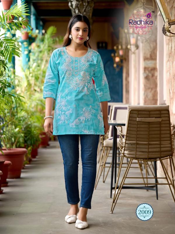 Radhika Lifestyle Summer Shine vol 2 catalog indian kurti tops online canada
