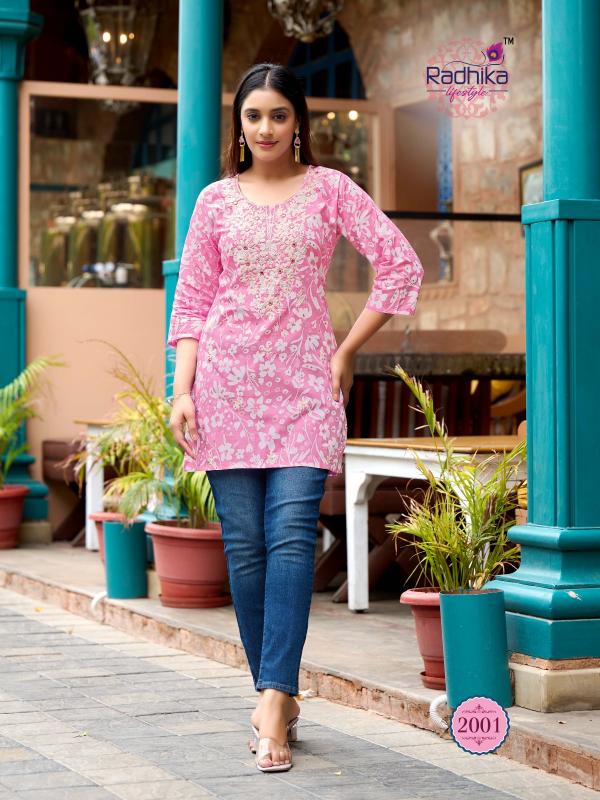 Radhika Lifestyle Summer Shine vol 2 catalog indian kurti tops online canada