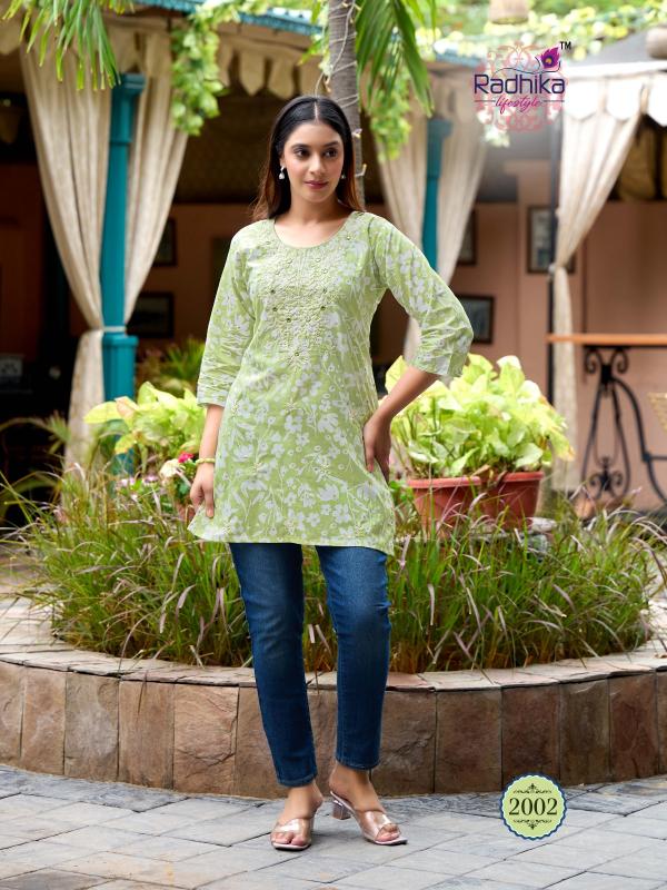Radhika Lifestyle Summer Shine vol 2 catalog indian kurti tops online canada