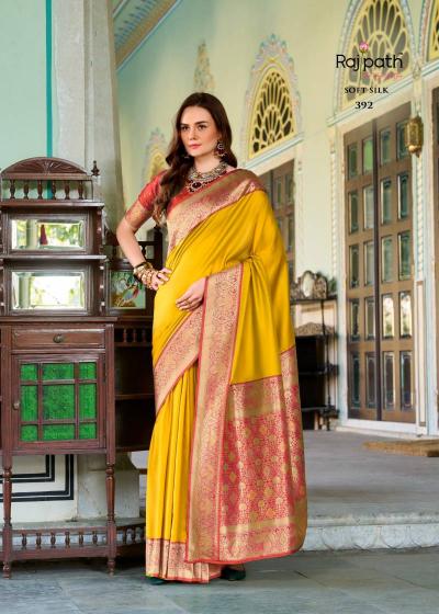 Rajpath Chandan Silk catalog surat wholesale saree market images