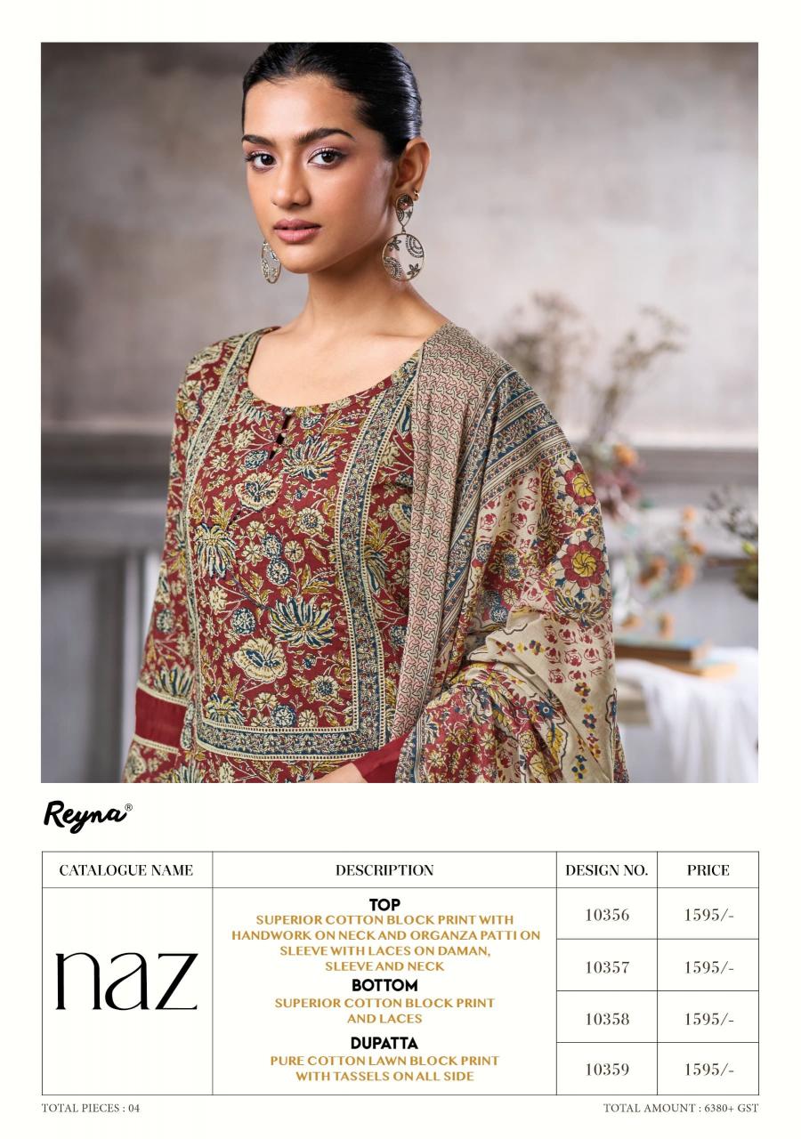 Reyna Naz catalog wholesale dealers of salwar kameez in mumbai