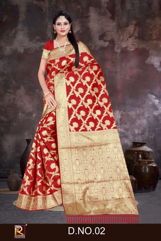 Ronisha D NO 02 catalog surat wholesaler saree