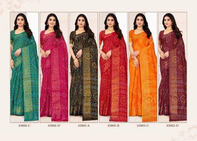 Ruchi Golden Checks catalog surat wholesale sarees shops