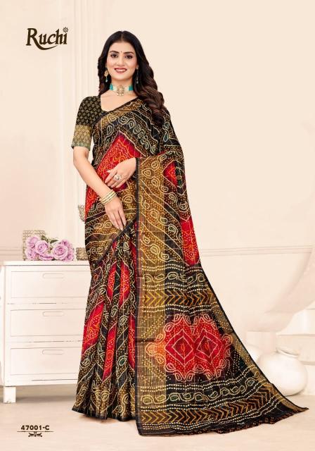 Ruchi Golden Checks vol 2 catalog surat saree market contact number