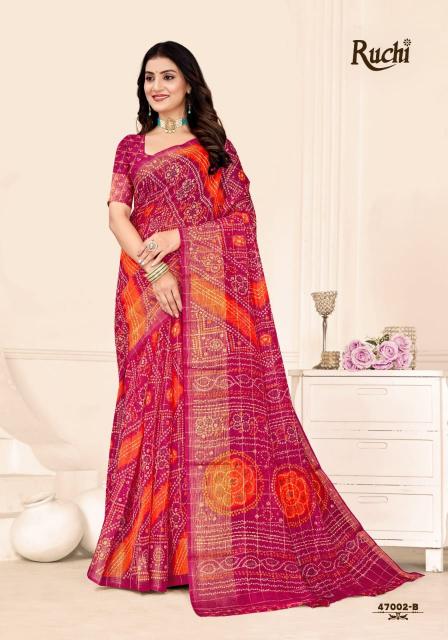 Ruchi Golden Checks vol 2 catalog surat saree market contact number