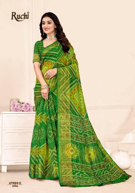 Ruchi Golden Checks vol 2 catalog surat saree market contact number