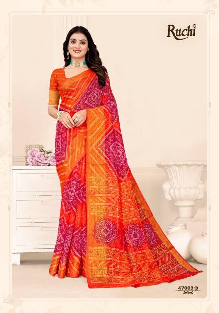 Ruchi Golden Checks vol 2 catalog surat saree market contact number