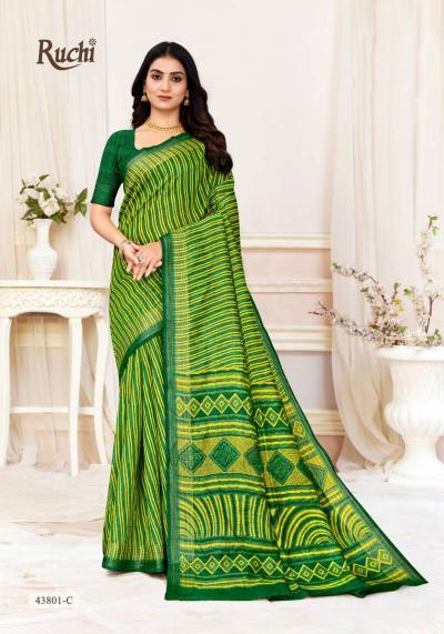 Ruchi Rainbow Silk catalog surat wholesale sarees shop