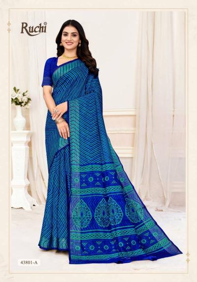 Ruchi Rainbow Silk catalog surat wholesale sarees shop