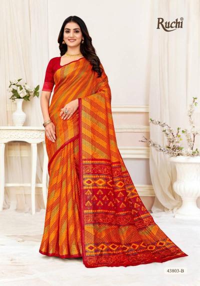 Ruchi Rainbow Silk catalog surat wholesale sarees shop