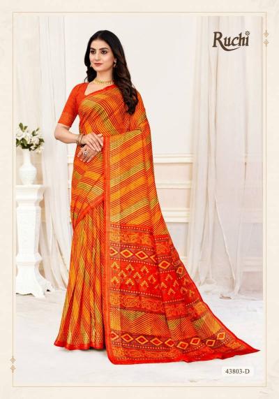 Ruchi Rainbow Silk catalog surat wholesale sarees shop