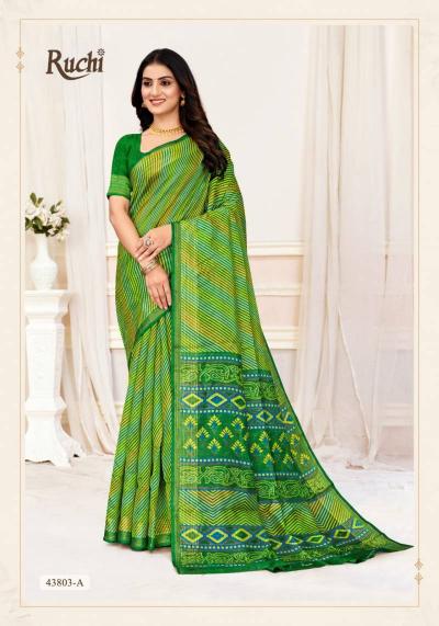 Ruchi Rainbow Silk catalog surat wholesale sarees shop