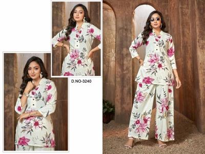 Sabella 3240 & 3241 catalog co ord set manufacturers in surat
