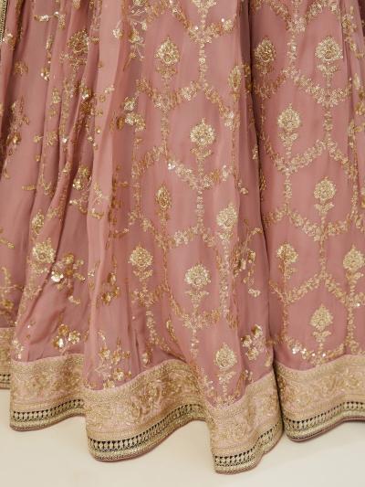 Sabella 5086 pink catalog yebo india lehenga