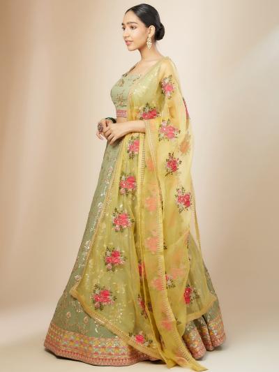 Sabella 5086 Pista catalog south india fashion lehenga
