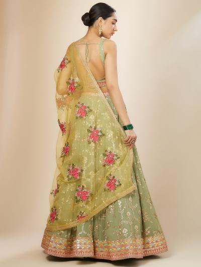 Sabella 5086 Pista catalog south india fashion lehenga