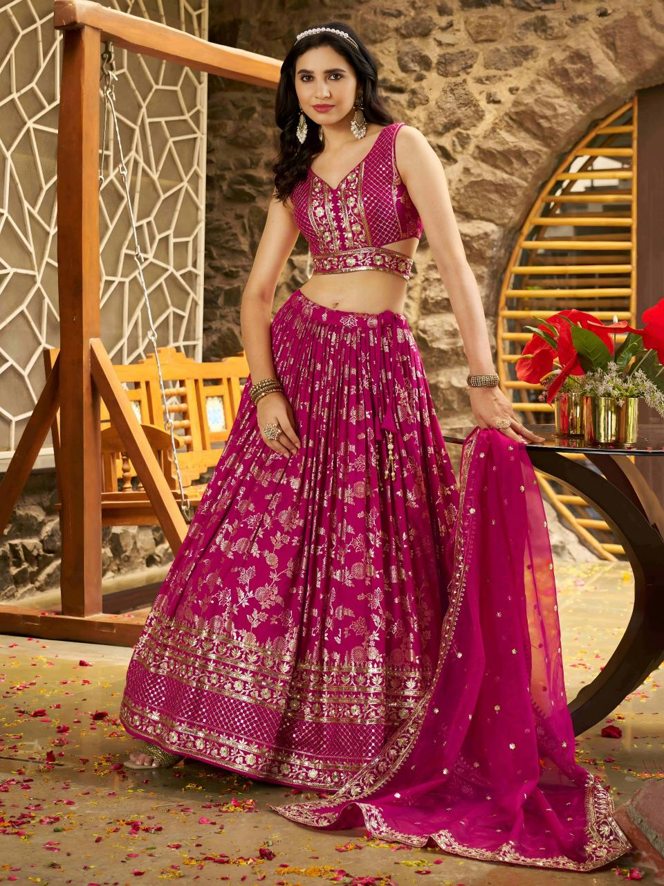 Sabella 7100 Rani catalog lehenga sets online india