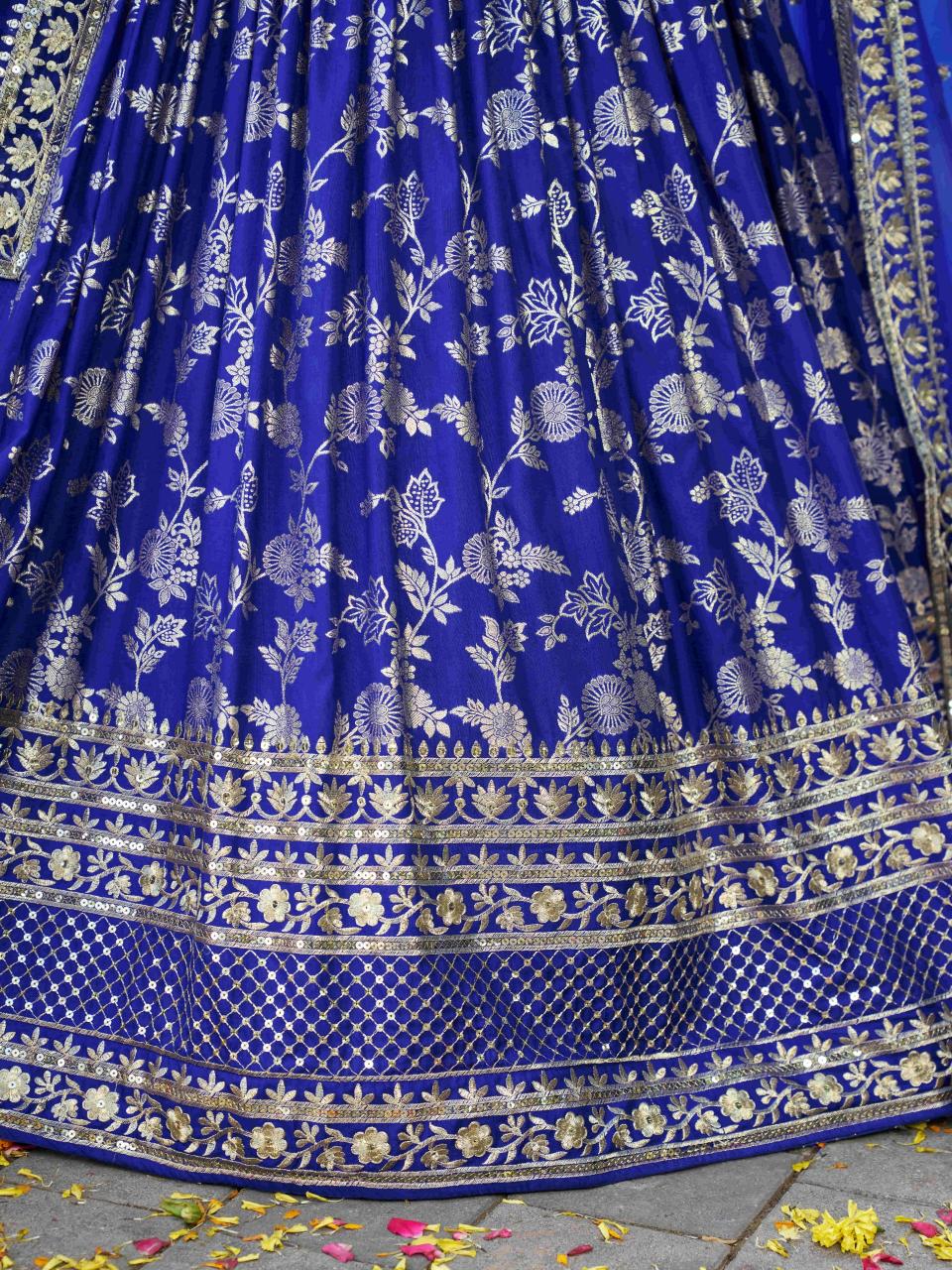 Sabella 7100 Royal Blue catalog online lehenga shopping india