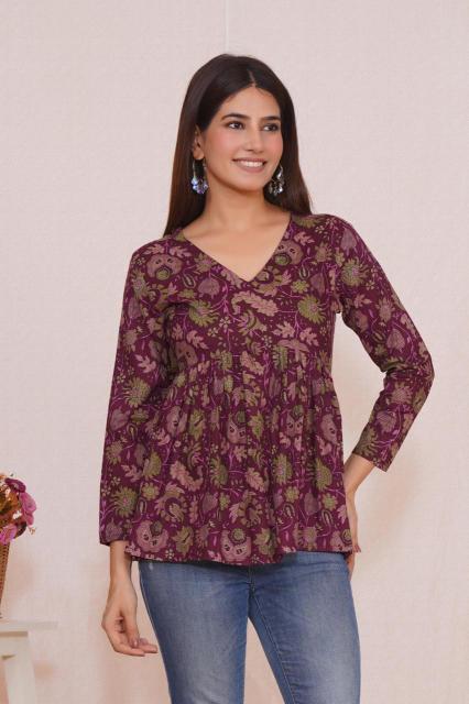 Sabella Jaipur vol 89 catalog jaipuri short kurtis wholesale