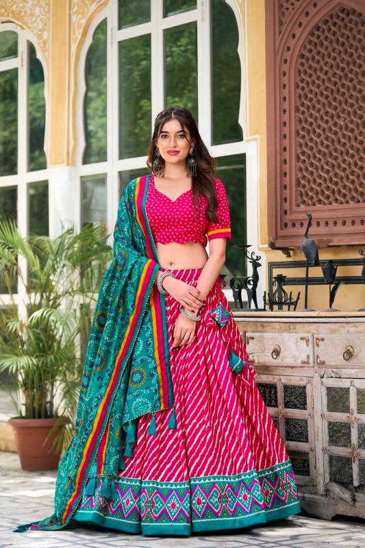 Sabella Tussar Silk vol 1 catalog sequin lehenga online india