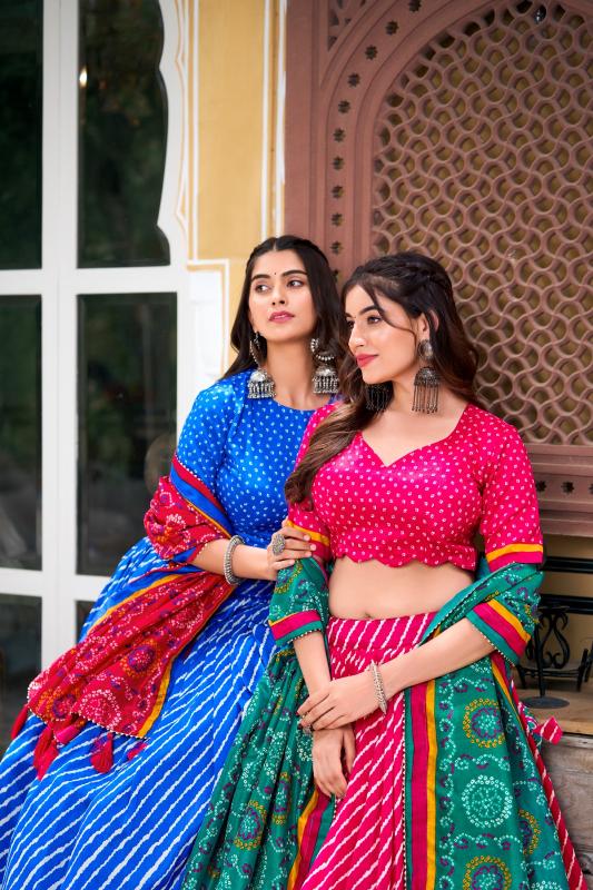 Sabella Tussar Silk vol 1 catalog sequin lehenga online india