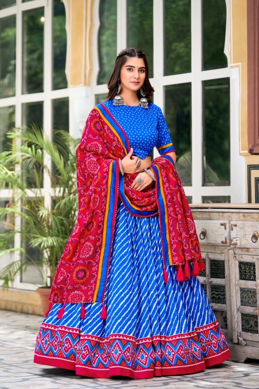 Sabella Tussar Silk vol 1 catalog sequin lehenga online india