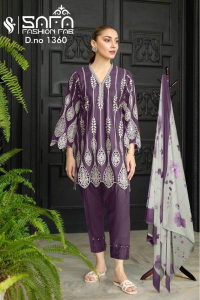 Safa Fashion Fab 1360 catalog pakistani suits wholesalers in mumbai