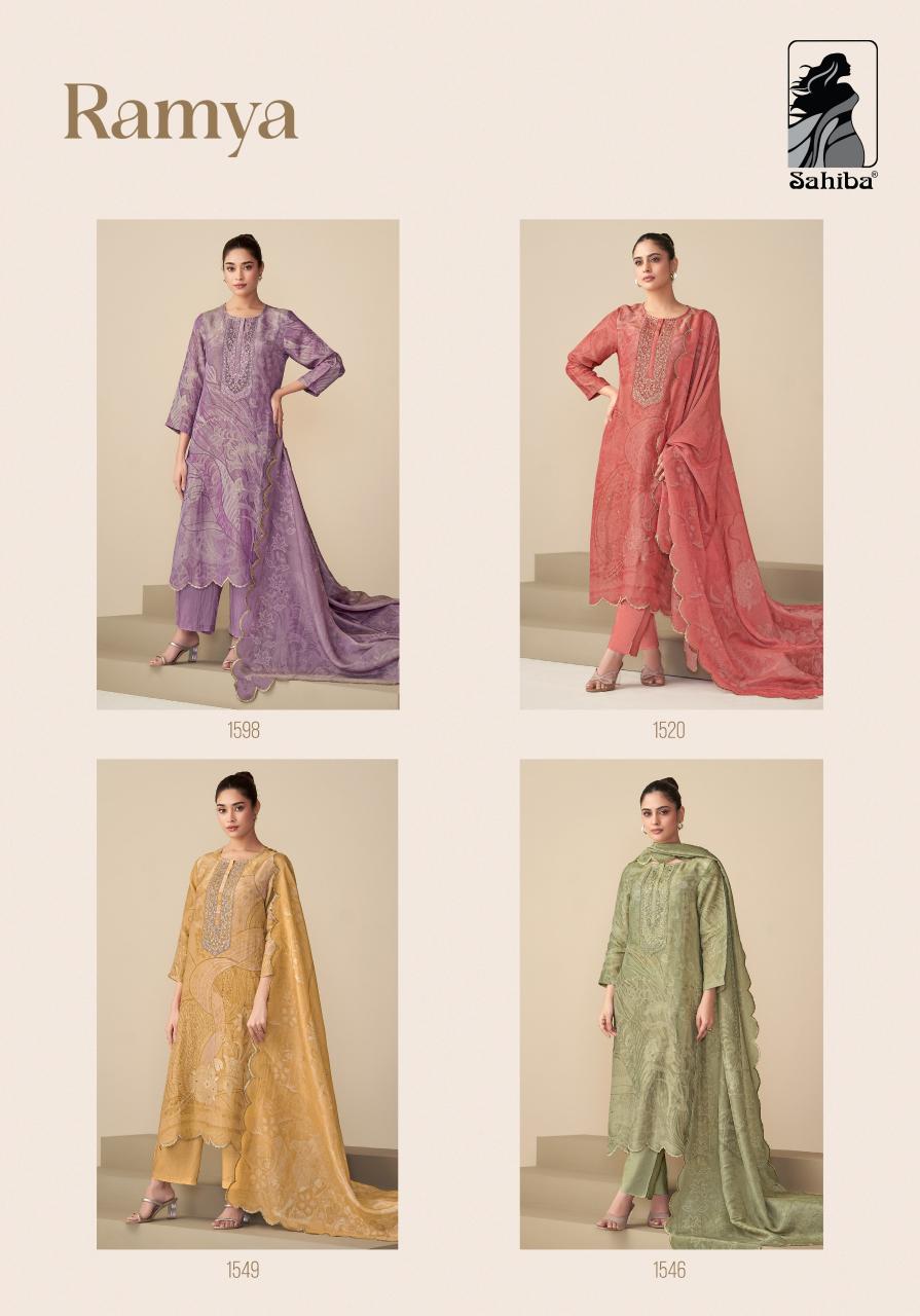 Sahiba Ramya catalog wholesale unstitched salwar kameez suppliers