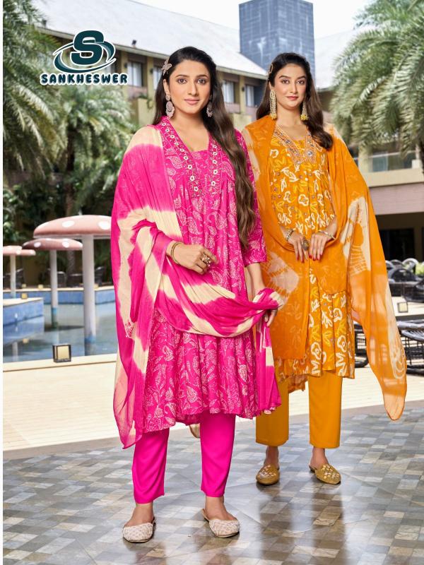 Sankheswer Affeirs vol 1 catalog indian virasat kurtis