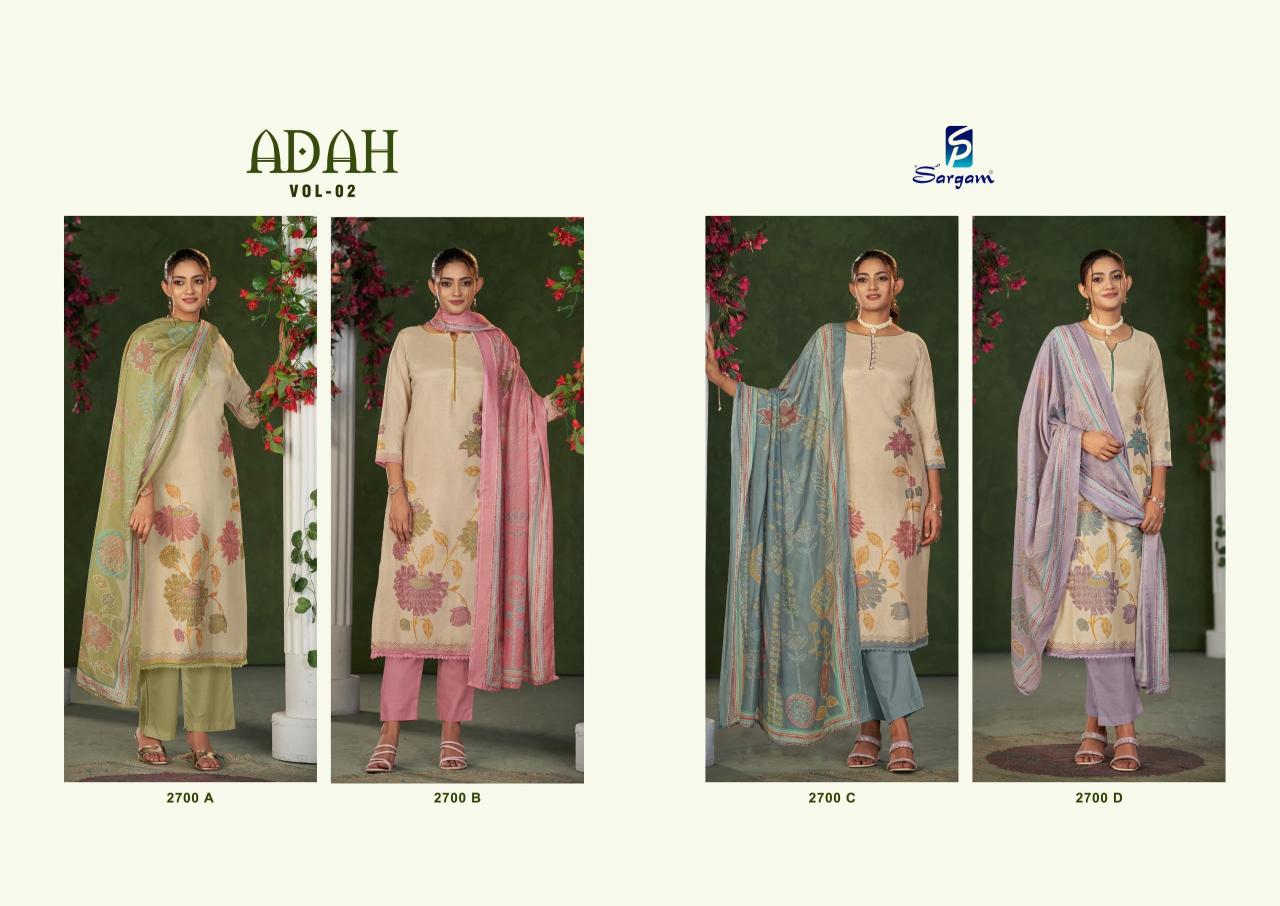 Sargam Adah Vol 2 catalog dress material wholesale
