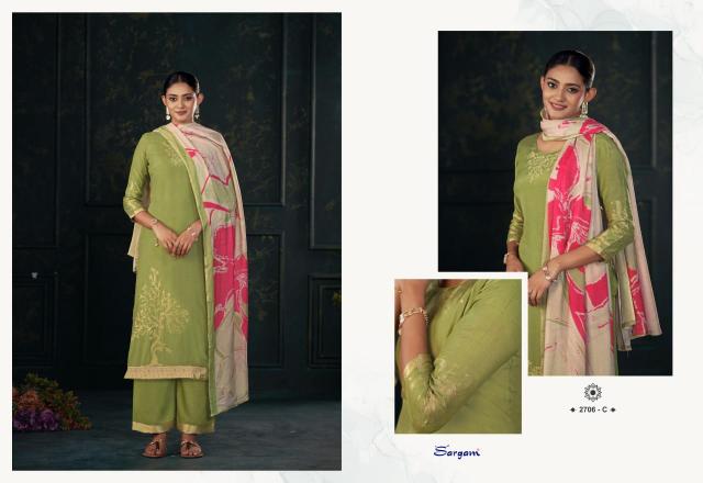 Sargam Khushali vol 2 catalog wholesale dress material shops at hyderabad telangana