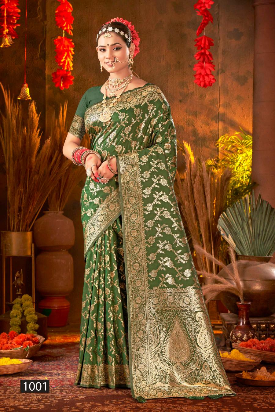 Saroj Gauri priya silk vol.1 50*600 silk saree in surat with price wholesale