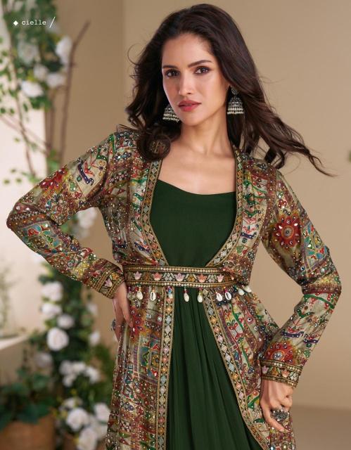Sayuri Janvi catalog gerogette Designer Indo Western